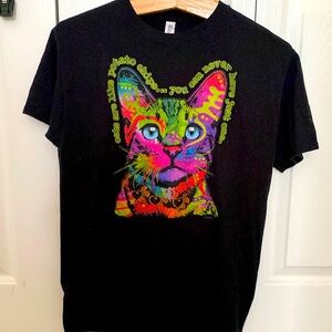 Hippy Cat t-shirt